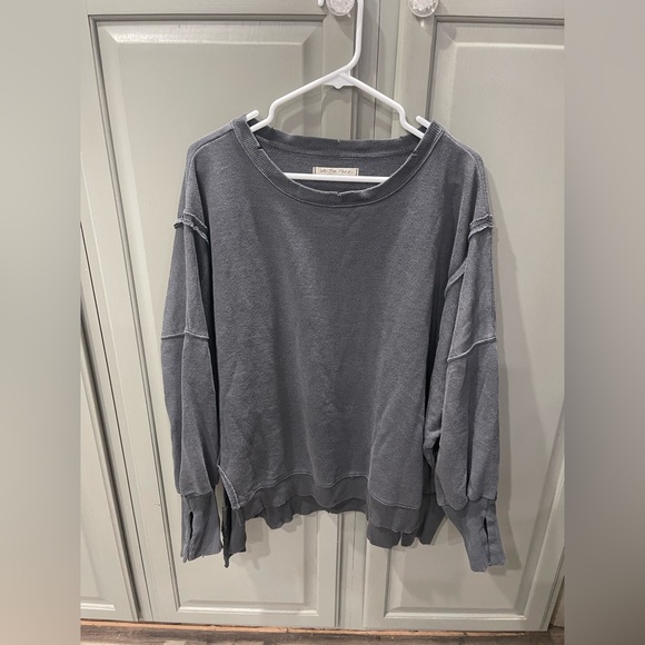 NWOT Free People Camden Sweatshirt - Picture 3 of 6